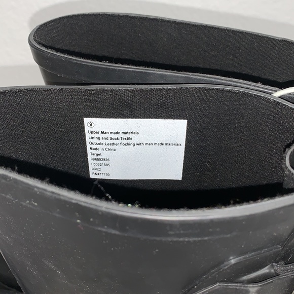 Women's Vicki Mid Calf Rain Boots - A New
Day- Color Black size  9 NWT NIB - Picture 8 of 11